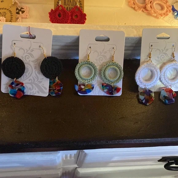 Hand made ear rings - Picture 4 of 7